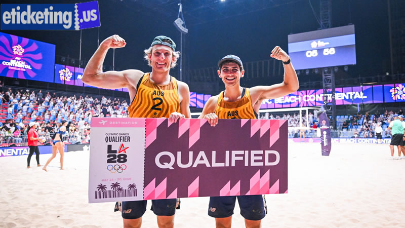 LA 28 Tickets: Australian duos secure double qualification for LA 2028 Games