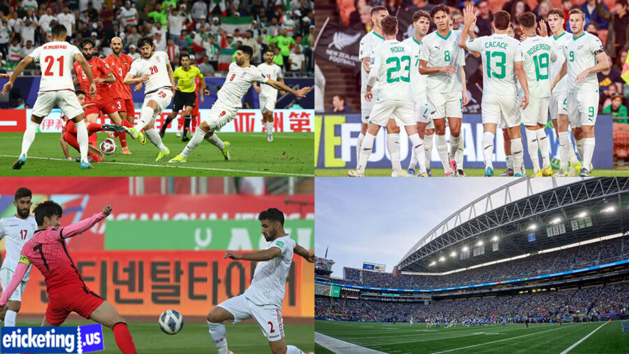 Iran vs New Zealand Tickets | New Zealand vs Egypt Tickets