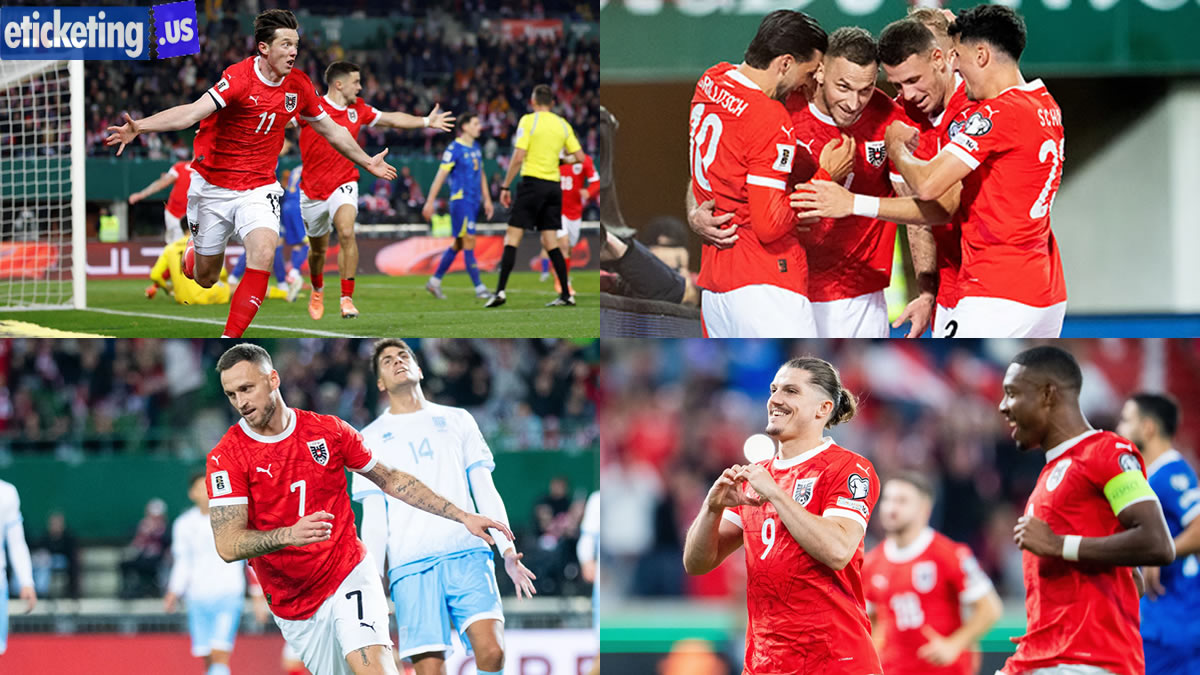 Austria vs Jordan Tickets | Austria vs Algeria Tickets | World Cup Tickets