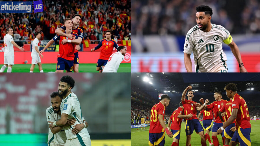 Spain vs Saudi Arabia Tickets | Football World Cup Tickets | FIFA 2026 Semi Final Tickets