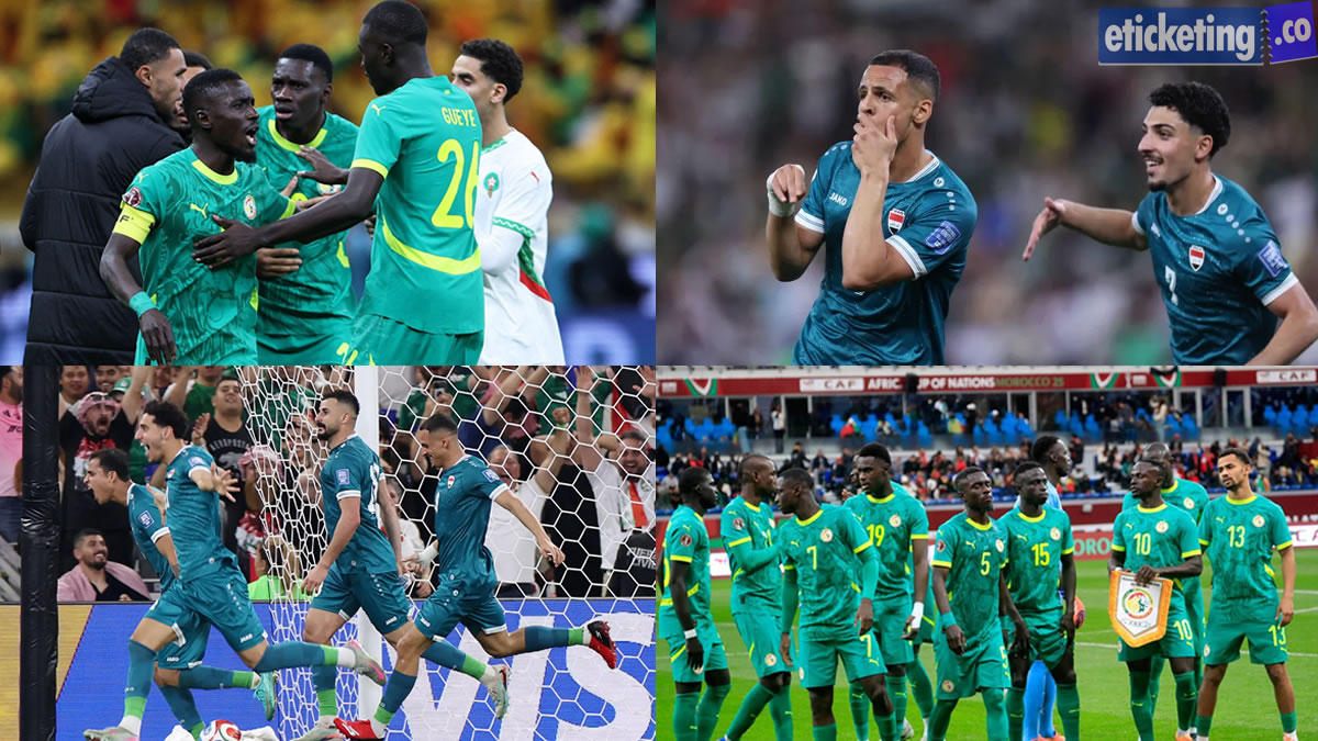 Senegal Vs Iraq Tickets | Soccer World Cup Tickets | FIFA World Cup Tickets | FIFA 2026 Tickets | Football World Cup Tickets |
