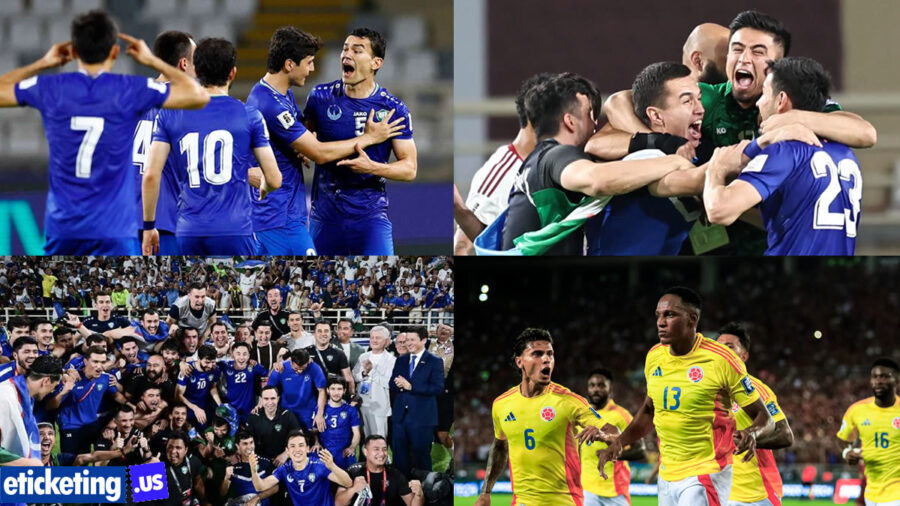 Uzbekistan vs Colombia Tickets