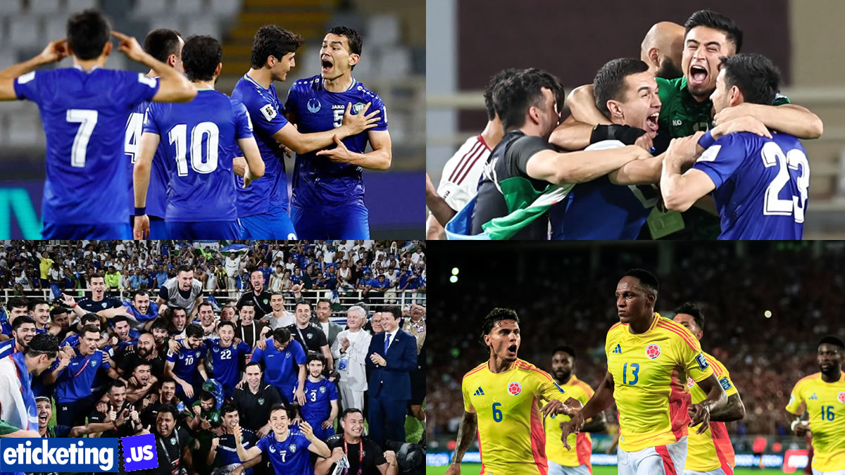Uzbekistan vs Colombia Tickets