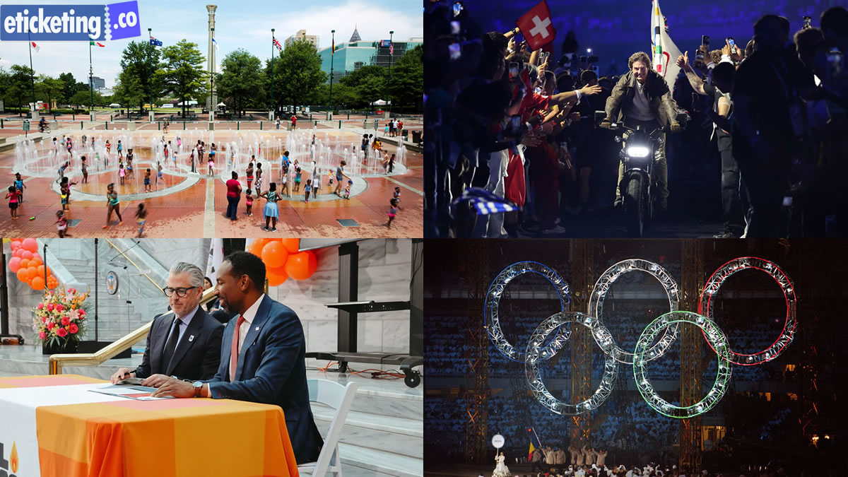 LA28 Tickets Historic LA 2028 Torch Journey Connecting America's Fifty States